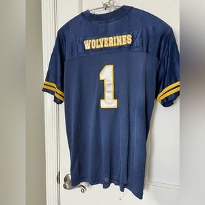 Vintage Michigan Wolverines Starter Football Jersey